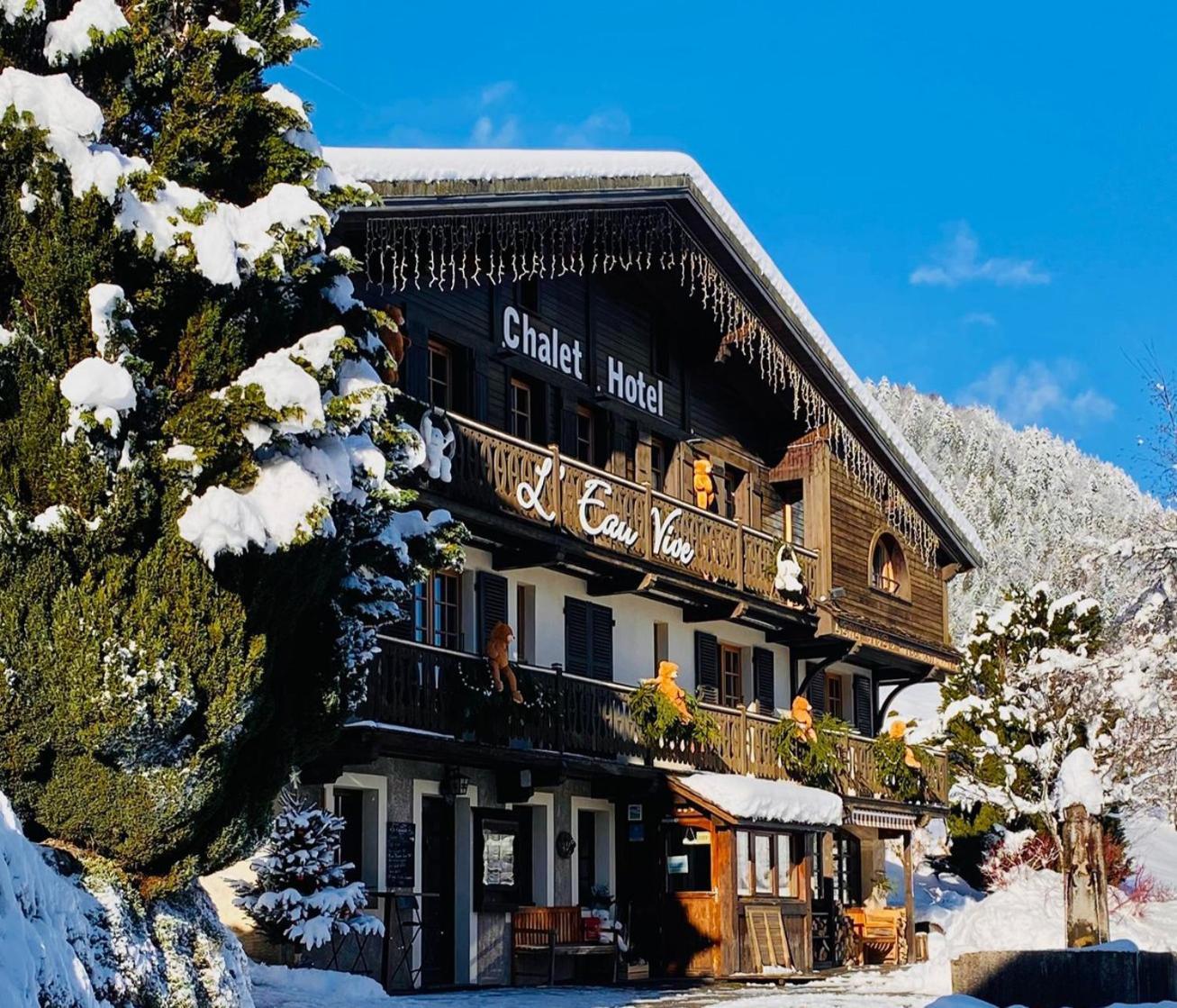 Chalet Appart'Hotel L'Eau Vive Saint-Nicolas-la-Chapelle  Екстериор снимка